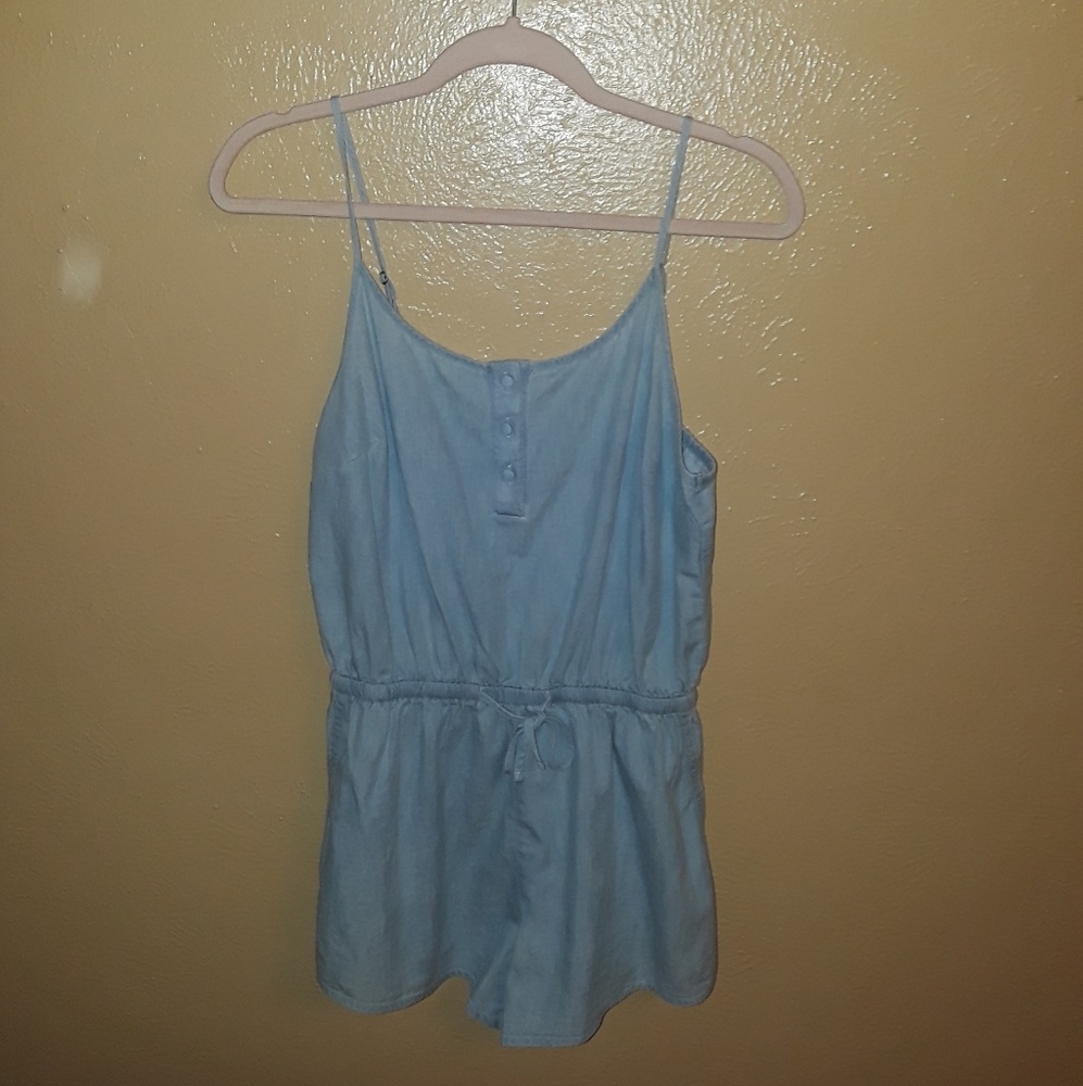 Light blue romper